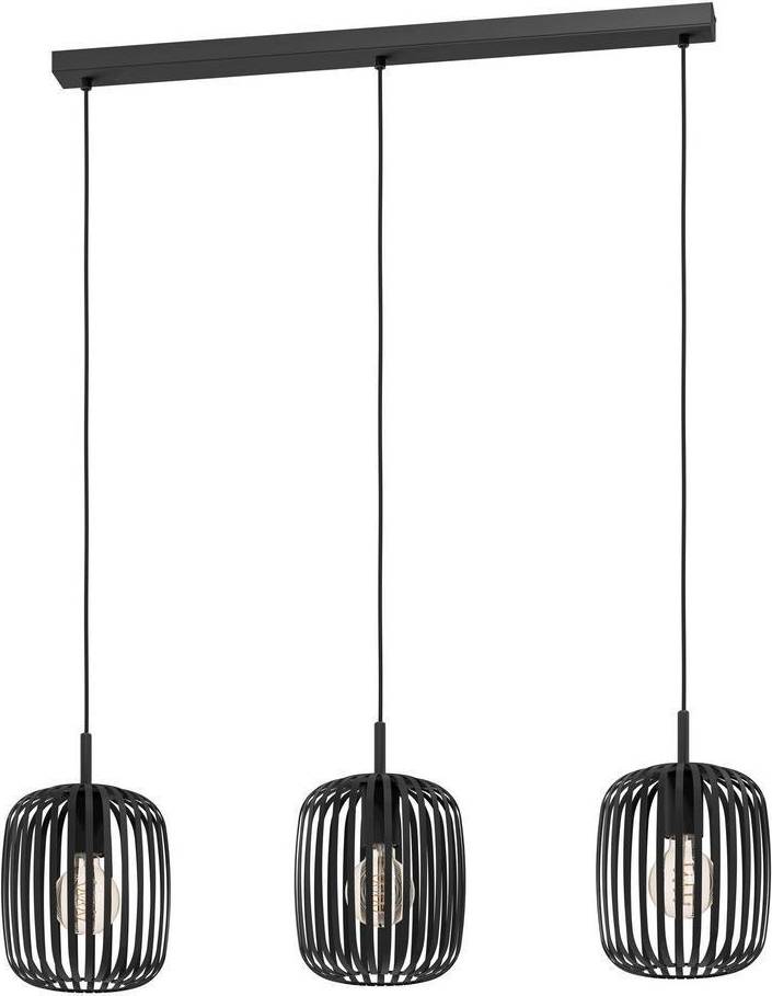 Eglo Romazzina Zwart Eettafellamp Hanglamp - Original